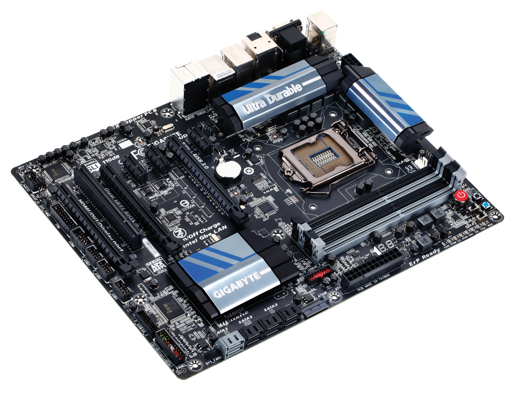 Gigabyte Z87X-UD3H Overview, Visual Inspection, Board Features